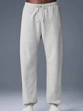 NEW ALO Yoga Chill Sweatpant - Athletic Gray - Men's XL